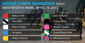 New Sensation box draw
