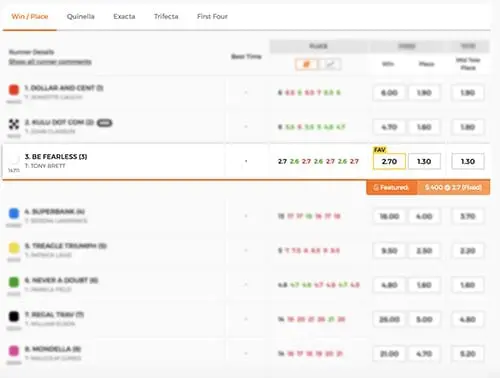 Featured bets at Neds.com.au