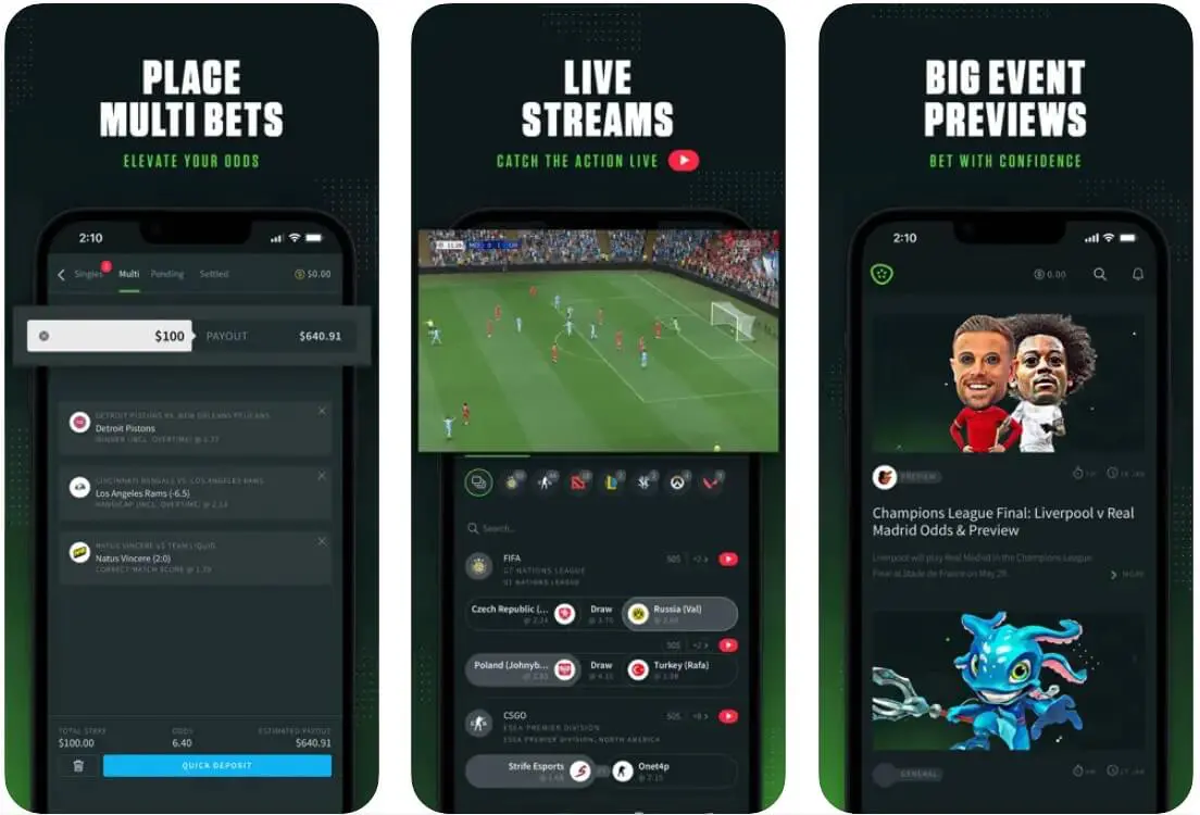Picklebet Australia has betting apps available for Android and IOS 