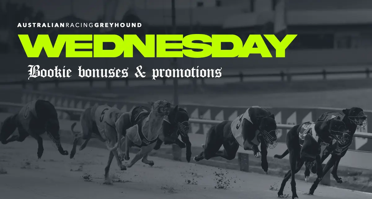 Wednesday greyhound betting promos - 22/4/2024