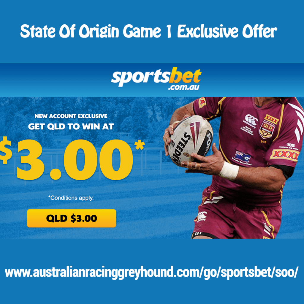 Sportsbet Ante Up With 3.00 For Queensland In State Of Origin Odds
