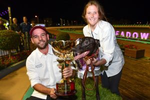 Favourite Lala Kiwi wins the TAB Australia Cup at the Meadows