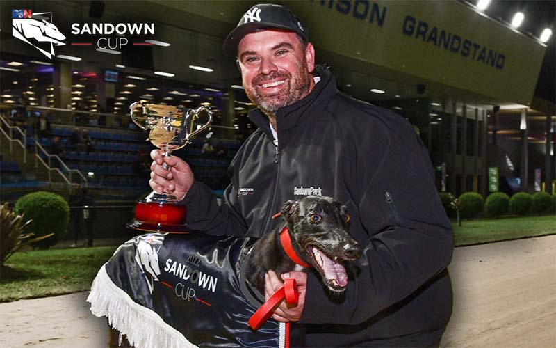 Dustin Drew was over the moon with Untapped's Sandown Cup victory