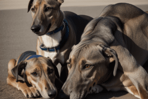 Greyhound Champion Aussie embraces new role as PTSD companion